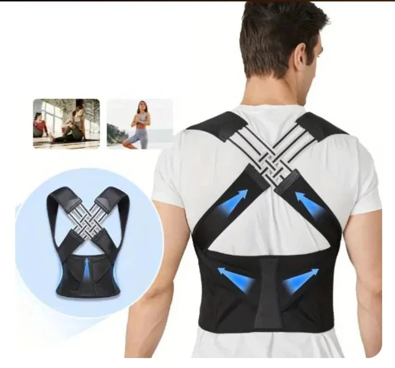 Sports Safety Shaper – Adjustable Posture Corrector Back Brace